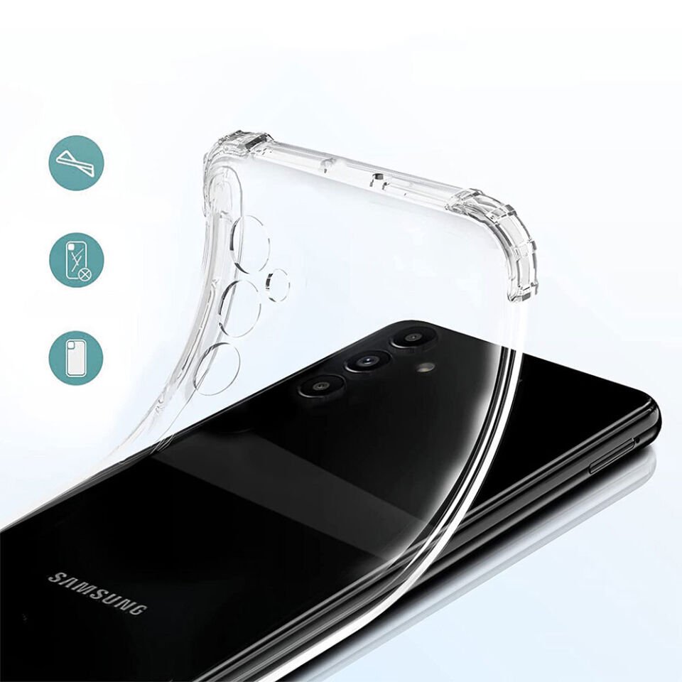 Samsung Galaxy S23 FE Kılıf HEPTEKİLETİŞİM 2mm Anti Shock Silikon