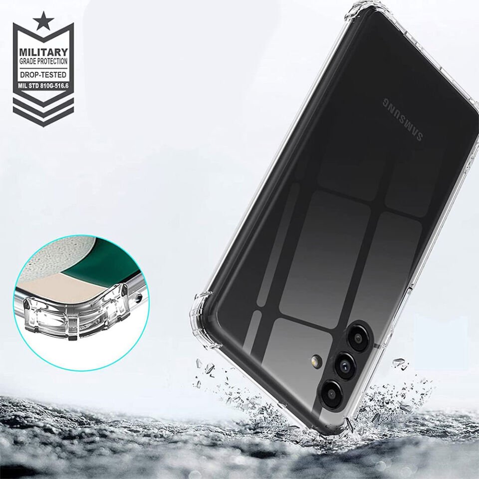 Samsung Galaxy S23 FE Kılıf HEPTEKİLETİŞİM 2mm Anti Shock Silikon