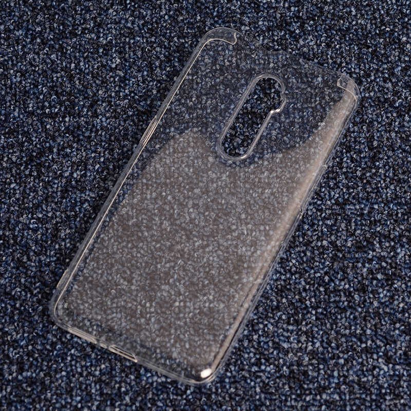 Oppo Reno 10X Zoom Şeffaf Kılıf Yumuşak İnce Tasarımlı Kapak (SÜPER) Renksiz