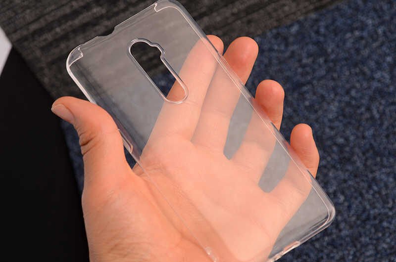 Oppo Reno 10X Zoom Şeffaf Kılıf Yumuşak İnce Tasarımlı Kapak (SÜPER) Renksiz