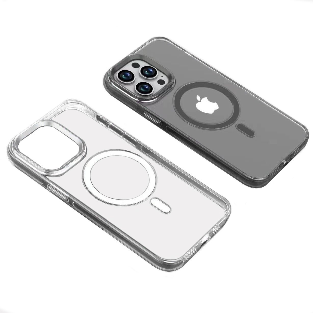 Apple iPhone 14 Pro Max Kılıf HEPTEKİLETİŞİM Wireless Şarj Özellikli Şeffaf Efsane Kapak