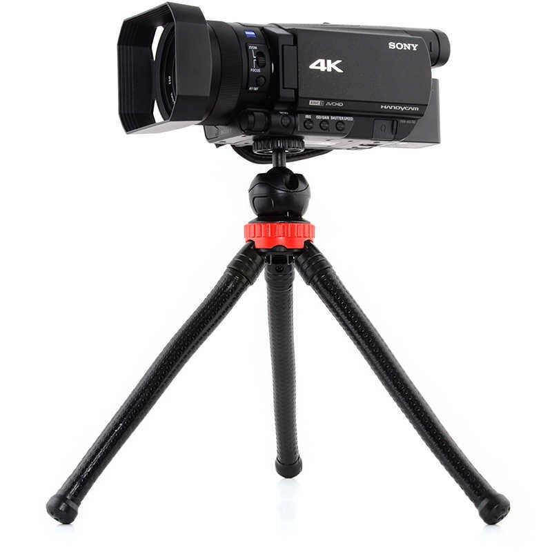 Tripod İstediğiniz Şekle Girebilen 3 Tane Ahtapot Ayak (Flexible) Siyah