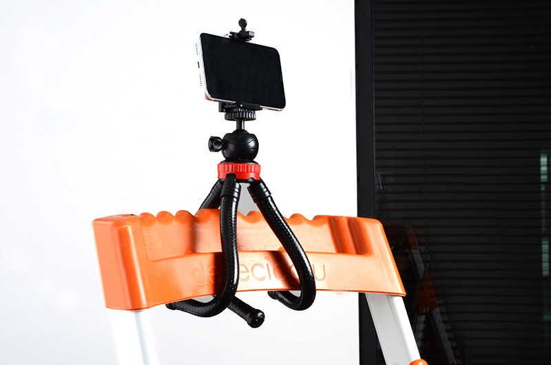 Tripod İstediğiniz Şekle Girebilen 3 Tane Ahtapot Ayak (Flexible) Siyah