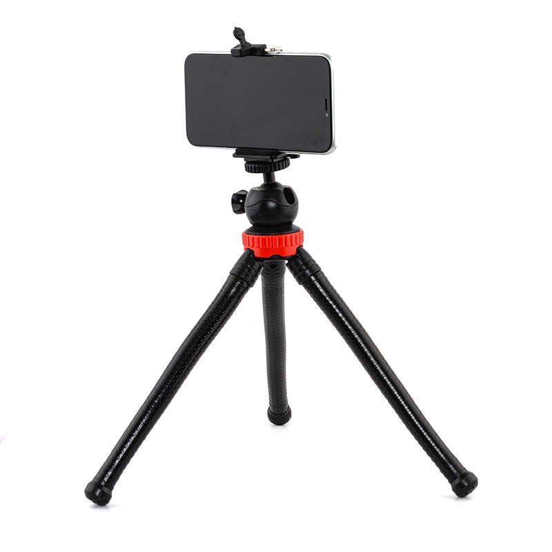Tripod İstediğiniz Şekle Girebilen 3 Tane Ahtapot Ayak (Flexible) Siyah