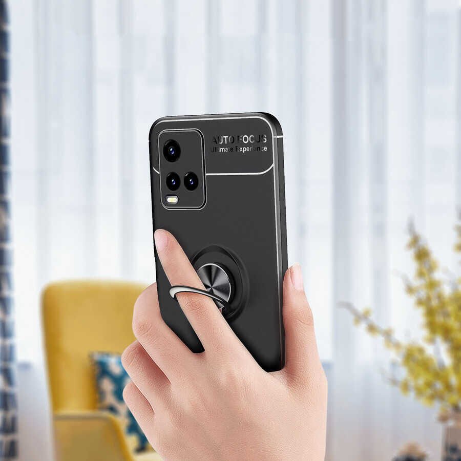 Vivo Y21S Kılıf HEPTEKİLETİŞİM Ravel Silikon Kapak