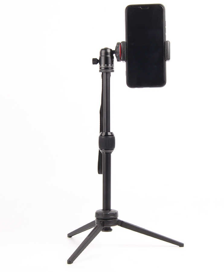 Tripod Minimum Uzunluk 28.5cm Maksimum Uzunluk 39.5 cm (MT-68) Siyah