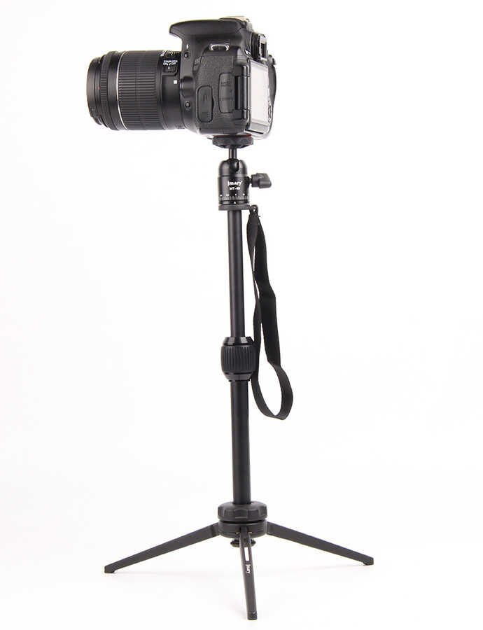 Tripod Minimum Uzunluk 28.5cm Maksimum Uzunluk 39.5 cm (MT-68) Siyah