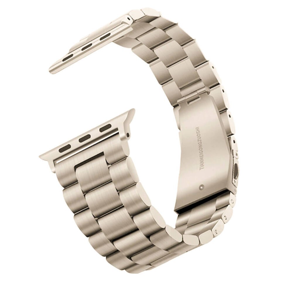 Apple Watch 7 41mm HEPTEKİLETİŞİM Band-04 Metal Kordon