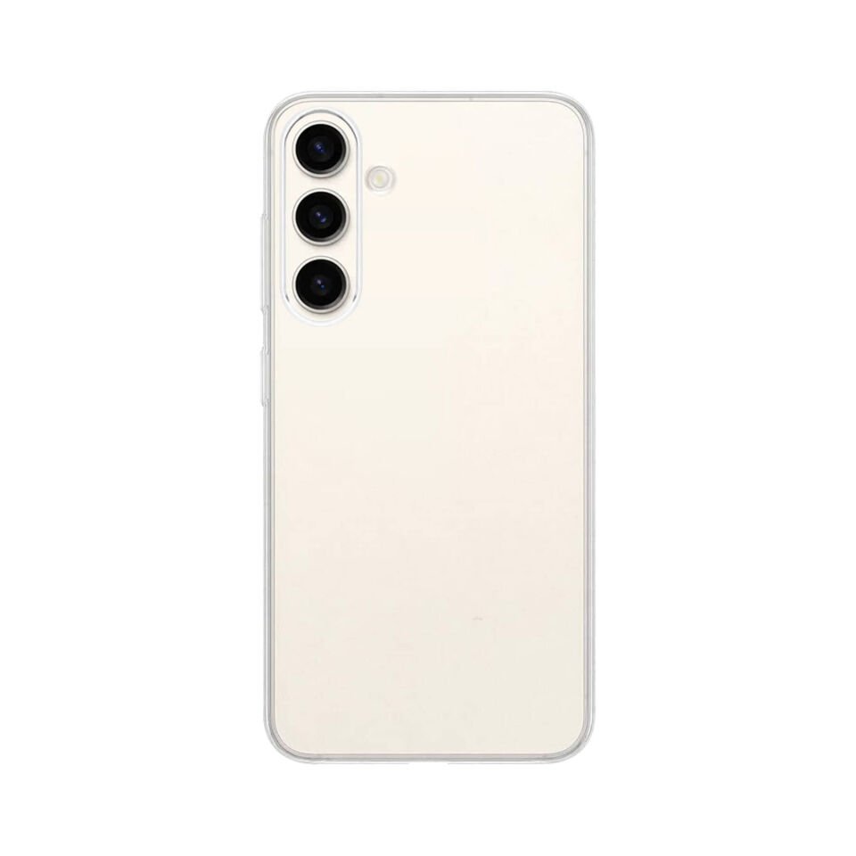 Samsung Galaxy S24 Plus Kılıf Kamera Çıkıntılı Renksiz Sararmaz Şeffaf Sert Kapak (Vonn) Renksiz