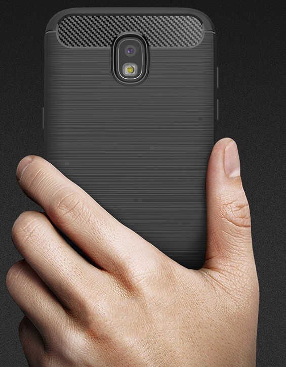 Samsung Galaxy J730 Pro Kılıf Ultra Korunaklı Silikon Kapak (ROOM) Gri