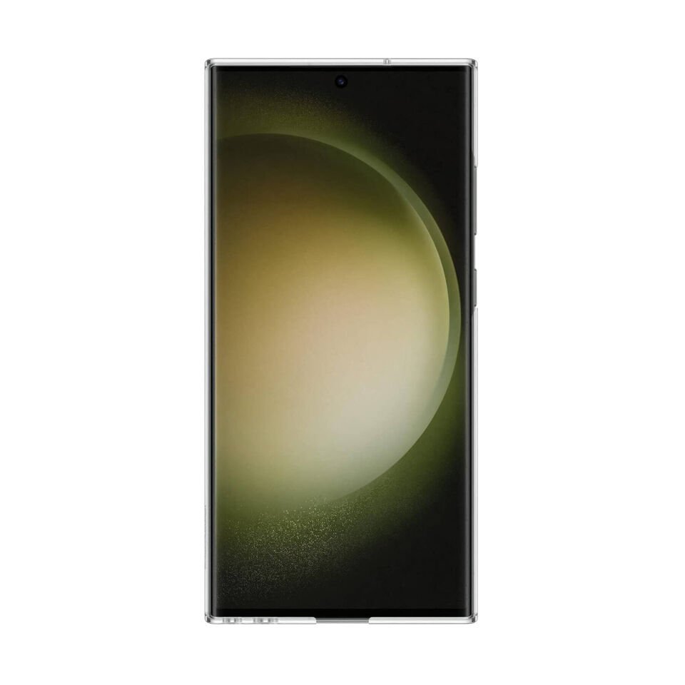 Samsung Galaxy S24 Ultra Kılıf Kamera Çıkıntılı Renksiz Sararmaz Şeffaf Sert Kapak (Vonn) Renksiz