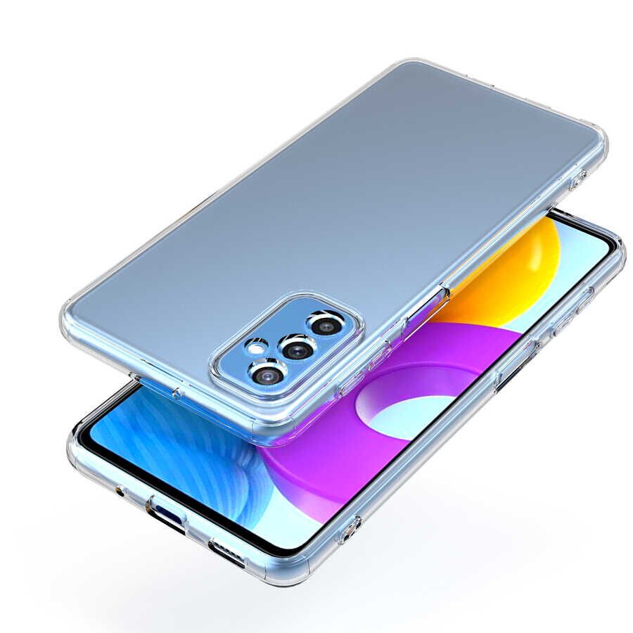Samsung Galaxy M52 Kılıf HEPTEKİLETİŞİM Kamera Korumalı Süper Silikon Kapak