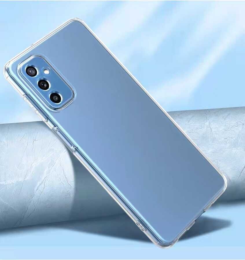 Samsung Galaxy M52 Kılıf HEPTEKİLETİŞİM Kamera Korumalı Süper Silikon Kapak