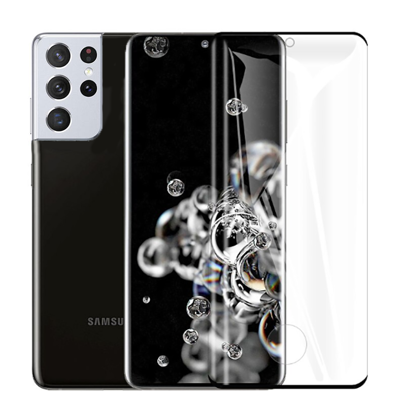 Galaxy S21 Ultra HEPTEKİLETİŞİM Süper Pet Ekran Koruyucu Jelatin