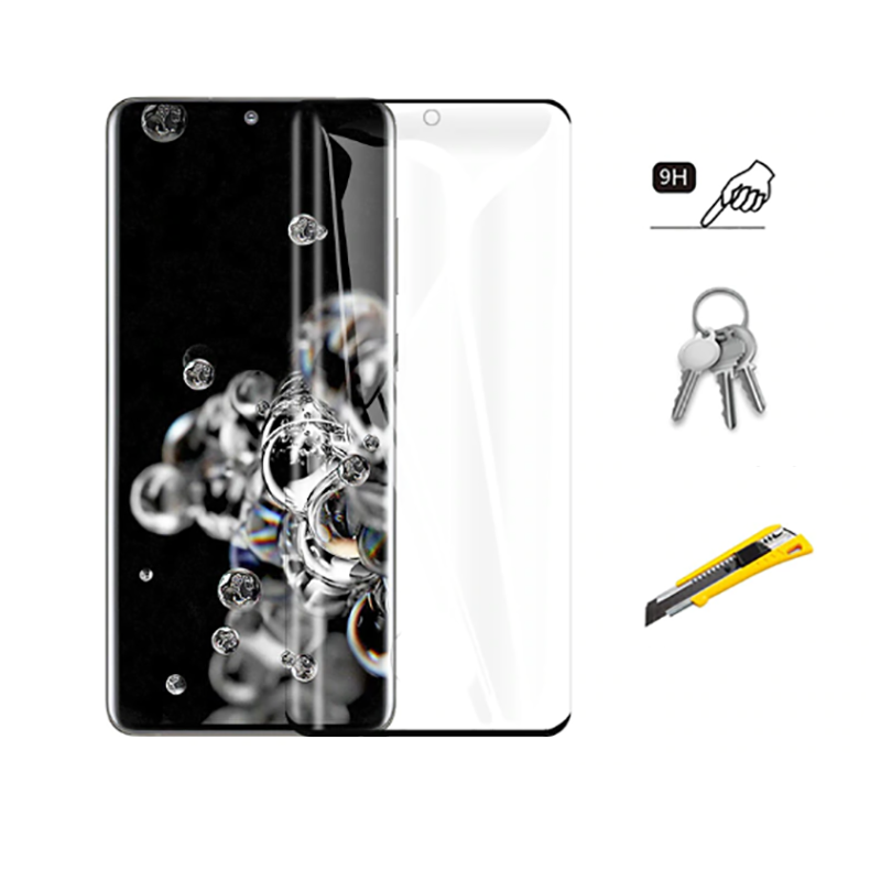 Galaxy S21 Ultra HEPTEKİLETİŞİM Süper Pet Ekran Koruyucu Jelatin