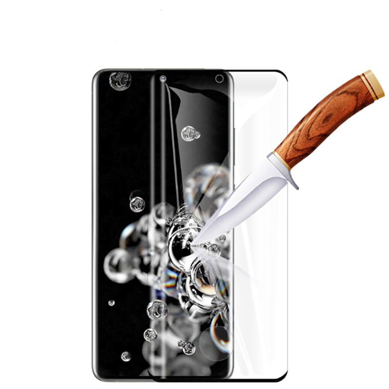 Galaxy S21 Ultra HEPTEKİLETİŞİM Süper Pet Ekran Koruyucu Jelatin