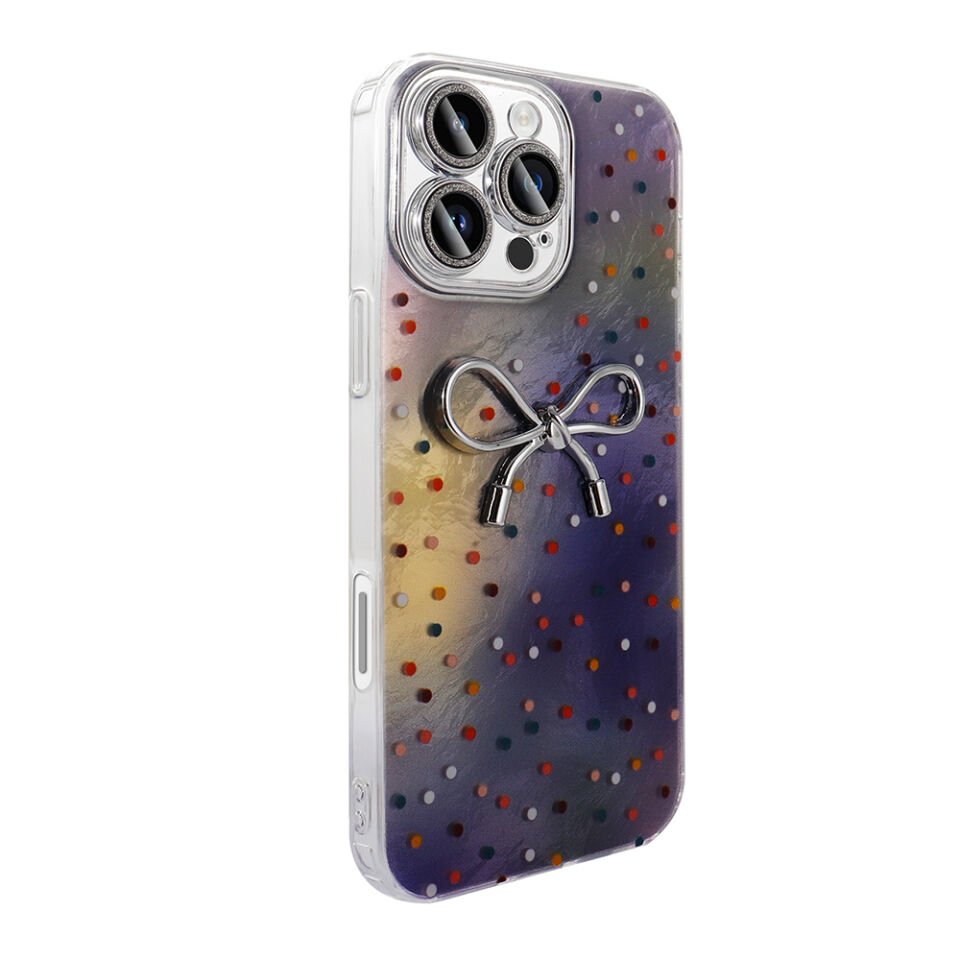 Apple iPhone 16 Pro Kılıf Kamera Korumalı Figürlü Zore Ponti Silikon Kapak