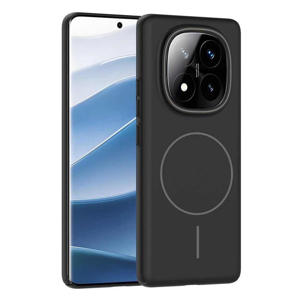 Xiaomi Redmi Note 14 Pro Plus Kılıf Magsafe Şarj Özellikli Zore Ruby Sert Kapak