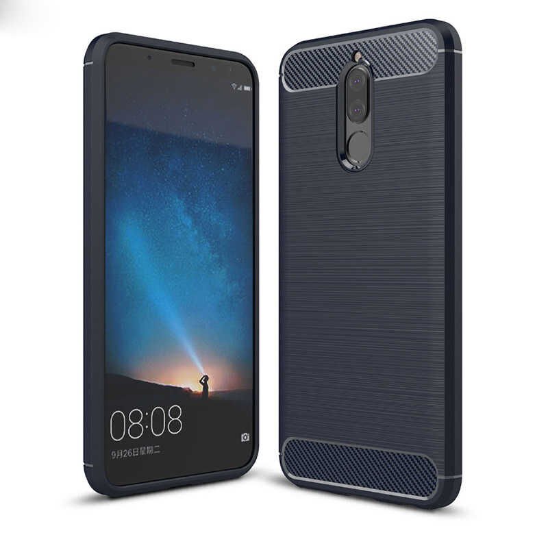 Huawei Mate 10 Lite Kılıf Ultra Korunaklı Silikon Kapak (ROOM) Lacivert