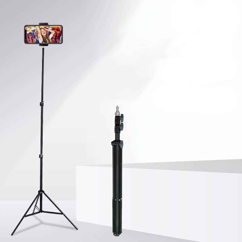 Tripod 3 Kademeli Teleskopik Dizayn Katlanabilir Kompakt Tasarım (MT75) Siyah