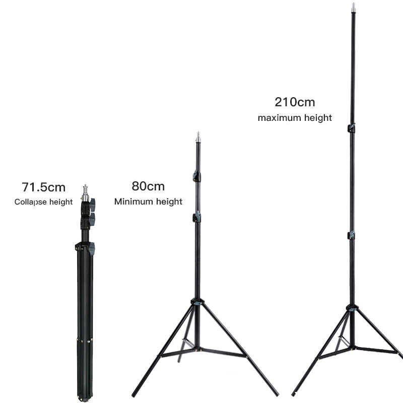 Tripod 3 Kademeli Teleskopik Dizayn Katlanabilir Kompakt Tasarım (MT75) Siyah