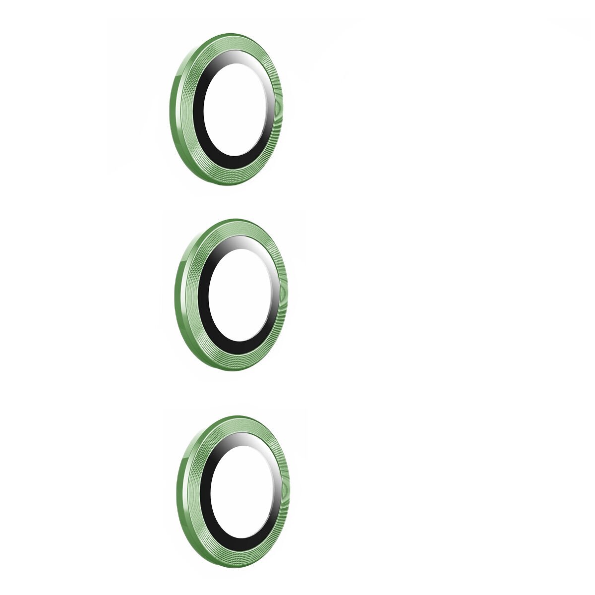 Samsung Galaxy S24 Kamera Lens Koruyucu Cam Filmi Tam Kaplama (z-kamera-camı) Koyu Yeşil