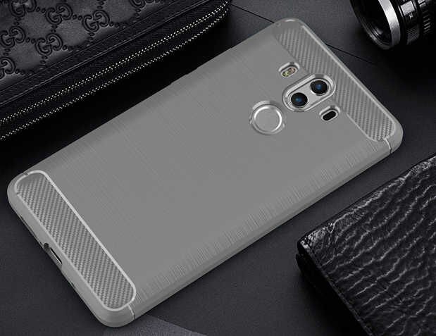 Huawei Mate 10 Pro Kılıf Ultra Korunaklı Silikon Kapak (ROOM) Gri