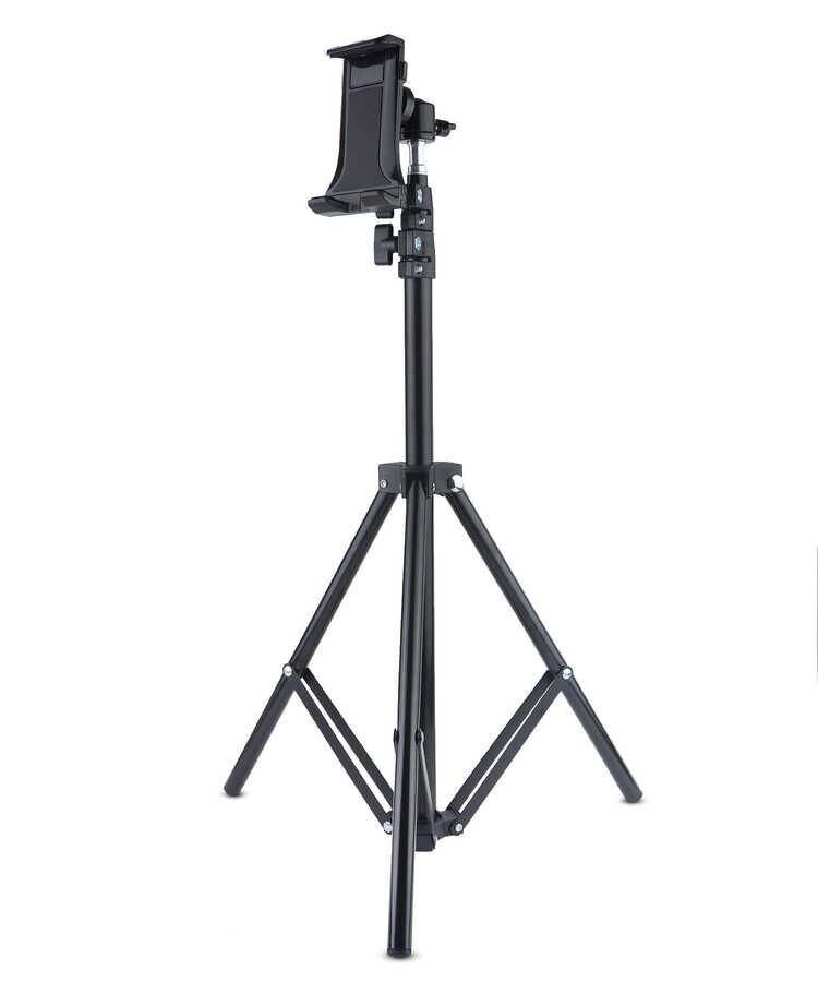 Tripod 4-11 inç Arası Tablet ve Telefonlara Uyumludur (L16-095) Siyah