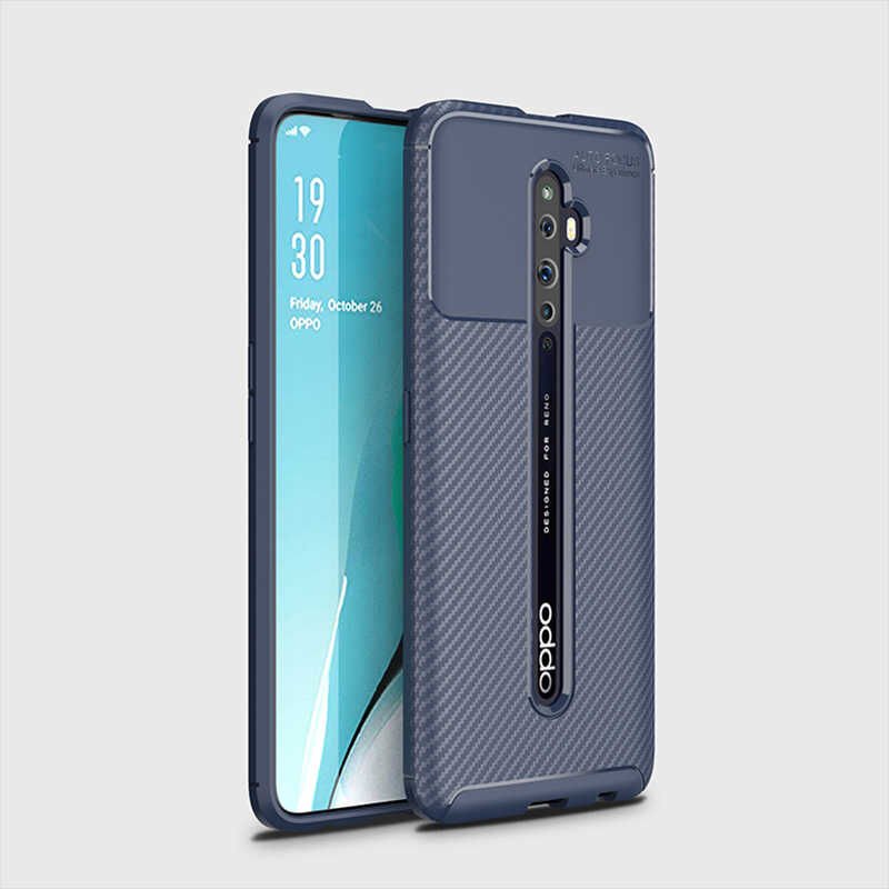 Oppo Reno 2Z Kılıf HEPTEKİLETİŞİM Negro Silikon Kapak