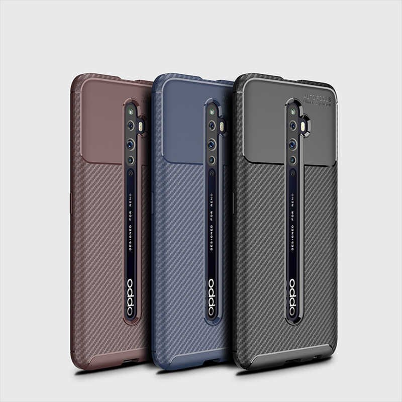 Oppo Reno 2Z Kılıf HEPTEKİLETİŞİM Negro Silikon Kapak
