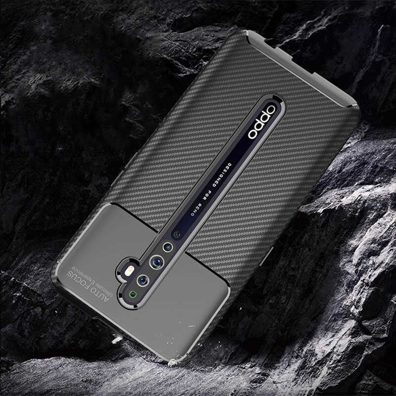 Oppo Reno 2Z Kılıf HEPTEKİLETİŞİM Negro Silikon Kapak