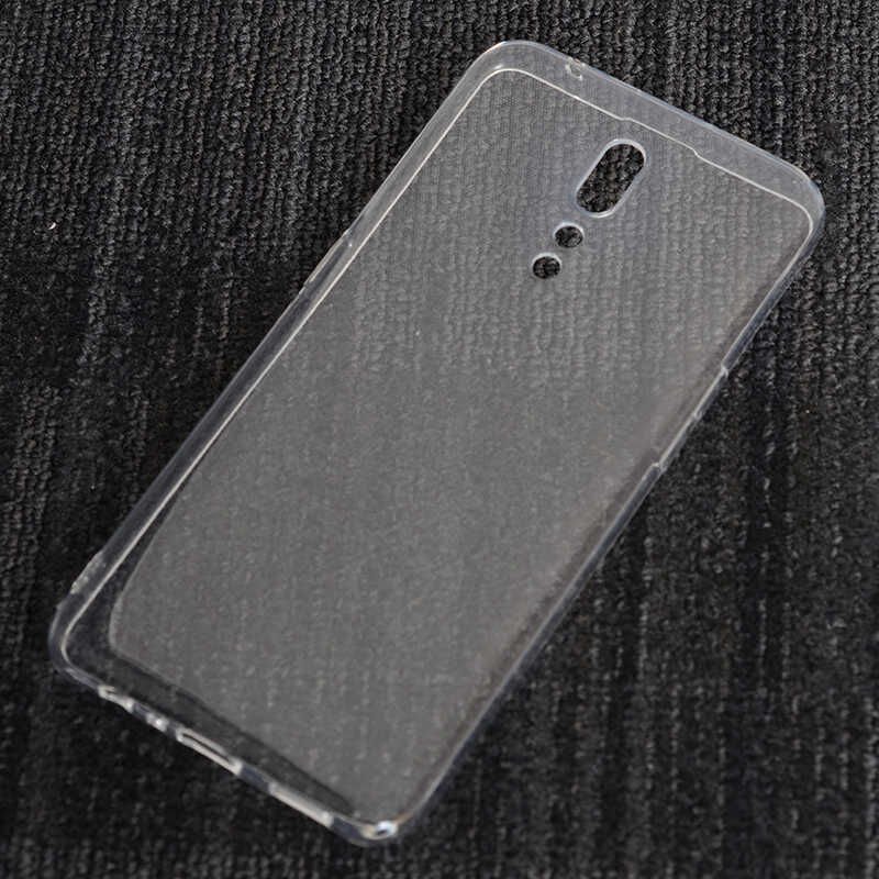 Oppo Reno Z Şeffaf Kılıf Yumuşak İnce Tasarımlı Kapak (SÜPER) Renksiz