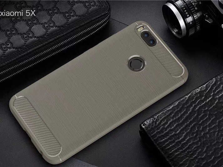 Xiaomi Mi 5x Kılıf Ultra Korunaklı Silikon Kapak (ROOM) Gri