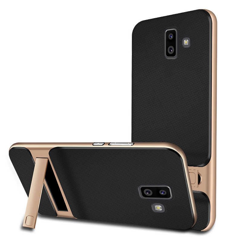 Samsung Galaxy J6 Plus Kılıf HEPTEKİLETİŞİM Standlı Verus Kapak