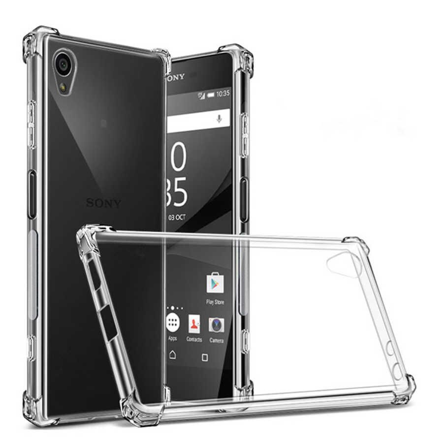 Sony Xperia XA1 Plus Kılıf Zore Nitro Anti Shock Silikon