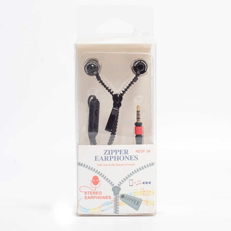 HEPTEKİLETİŞİM Zipper Fermuar 3.5mm Kulaklık