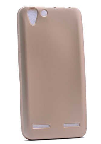 Lenovo Vibe K5 Kılıf Yumuşak Dokulu Soft Esnek İnce Mat Renkli Silikon Kapak (PREMİER) Rose Gold