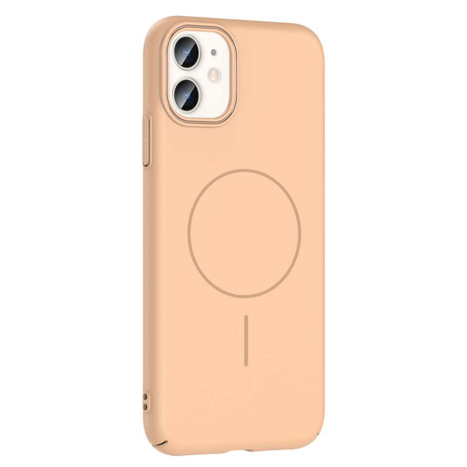 Apple iPhone 11 Kılıf Magsafe Şarj Özellikli Zore Ruby Sert Kapak