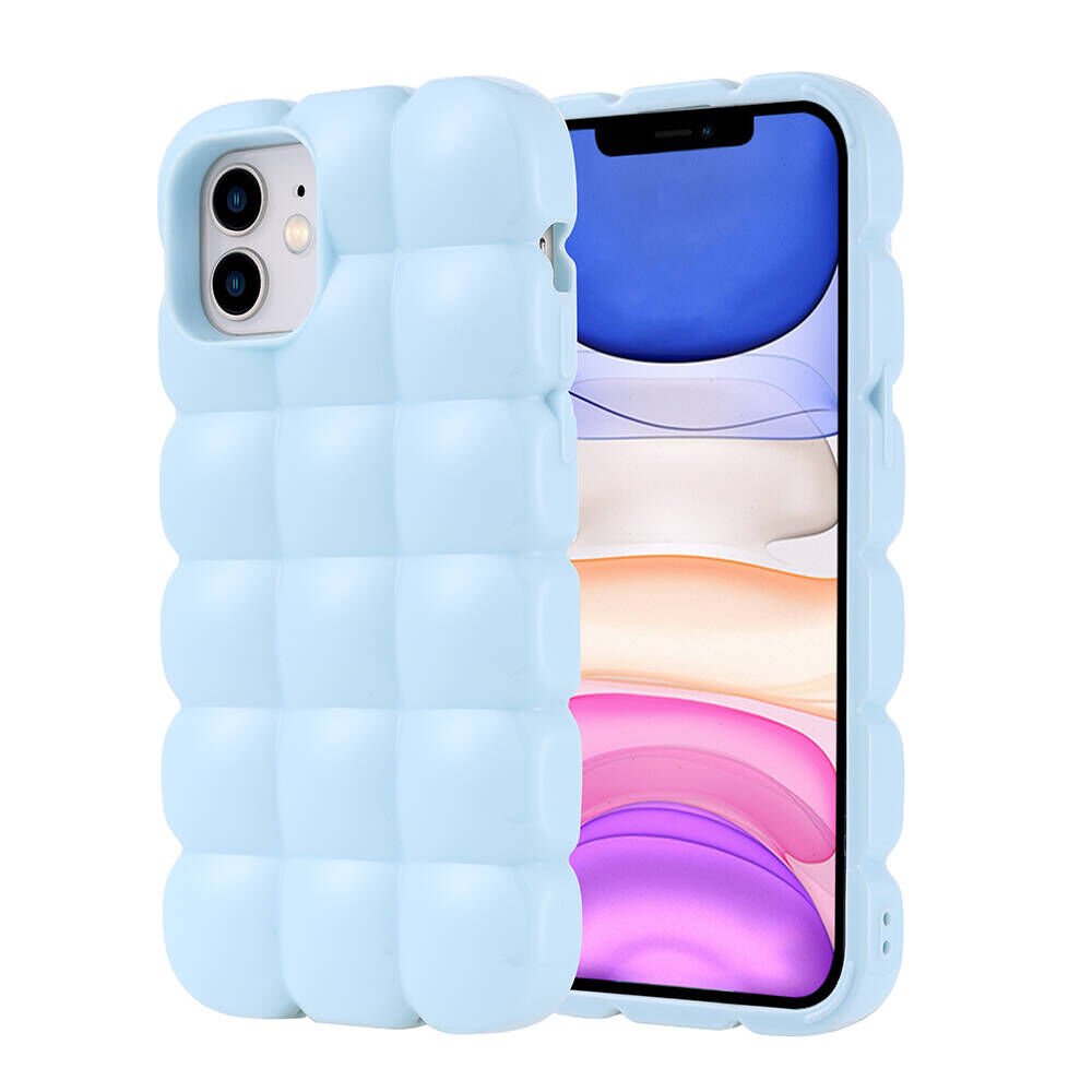 Apple iPhone 11 Kılıf Parlak Esnek Silikon HEPTEKİLETİŞİM Dom Dom Kapak