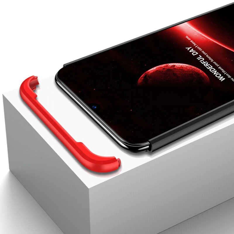 Samsung Galaxy M10 Kılıf 360 Tam Koruma Ön Ve Arka Sert Mika Kapak Orjinal Ays Gkk Kapak Siyah