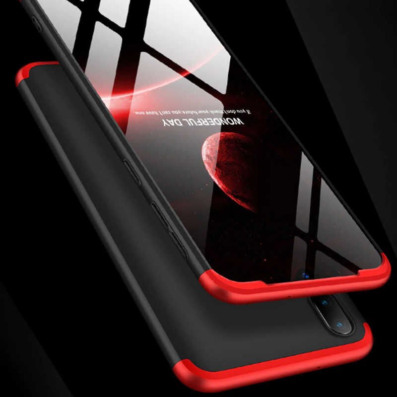 Samsung Galaxy M10 Kılıf 360 Tam Koruma Ön Ve Arka Sert Mika Kapak Orjinal Ays Gkk Kapak Siyah