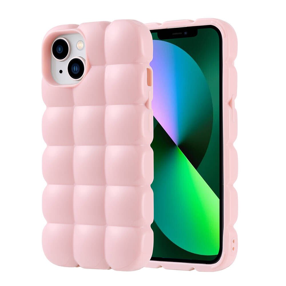 Apple iPhone 14 Kılıf Parlak Esnek Silikon HEPTEKİLETİŞİM Dom Dom Kapak