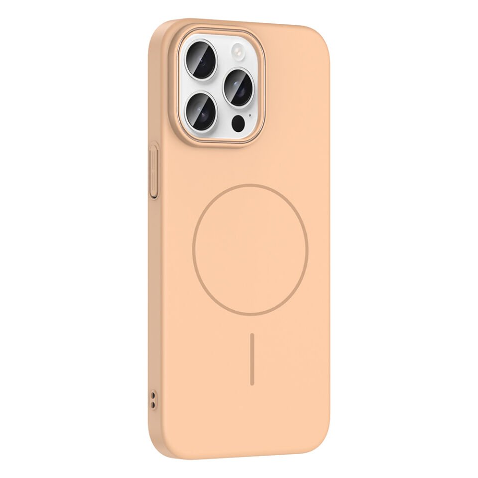 Apple iPhone 14 Pro Max Kılıf Magsafe Şarj Özellikli Zore Ruby Sert Kapak