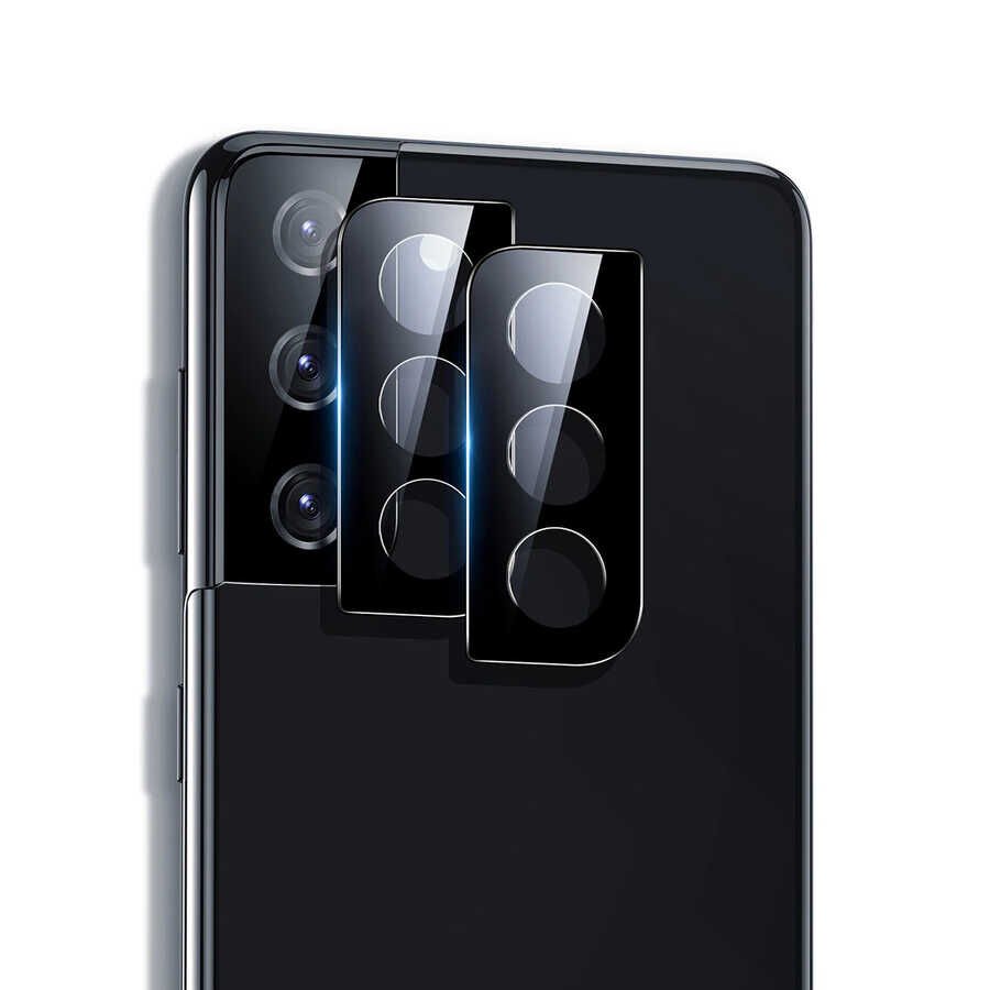 Galaxy S21 Plus HEPTEKİLETİŞİM Kamera Lens Koruyucu Cam Filmi