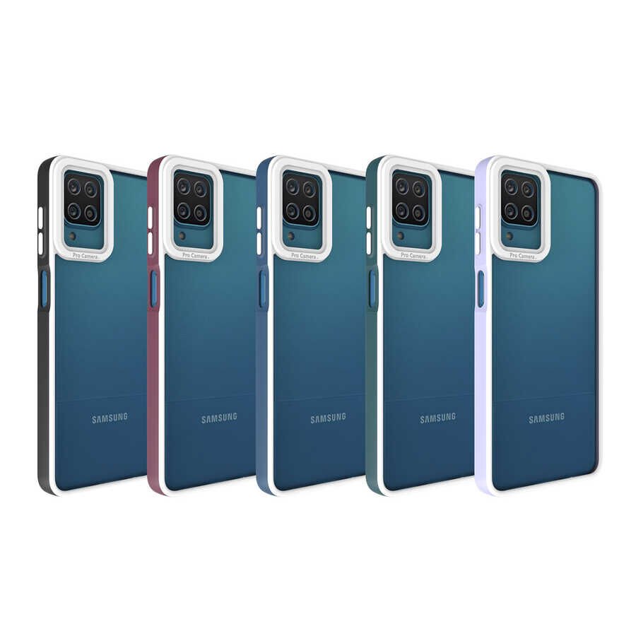 Samsung Galaxy A12 Kılıf HEPTEKİLETİŞİM Mima Kapak