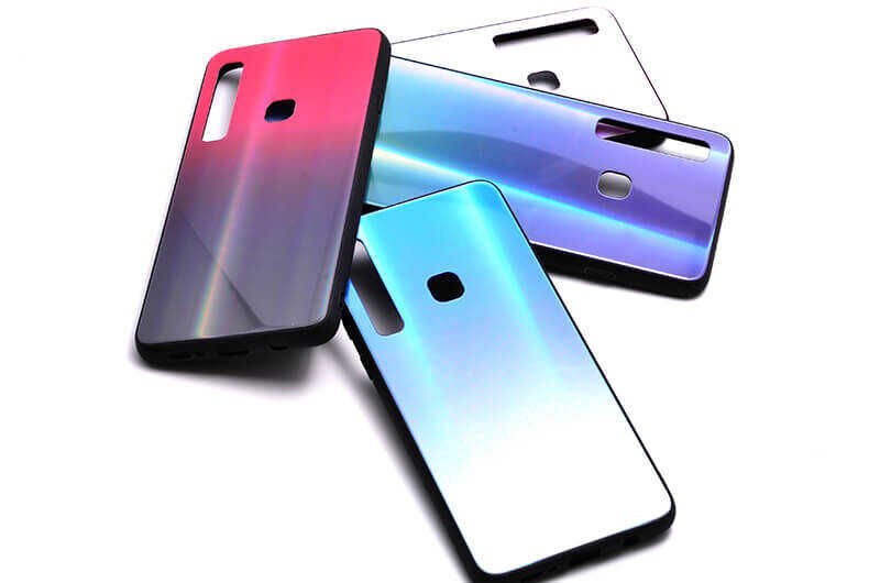 Samsung Galaxy A9 2018 Kılıf HEPTEKİLETİŞİM Friz Cam Kapak