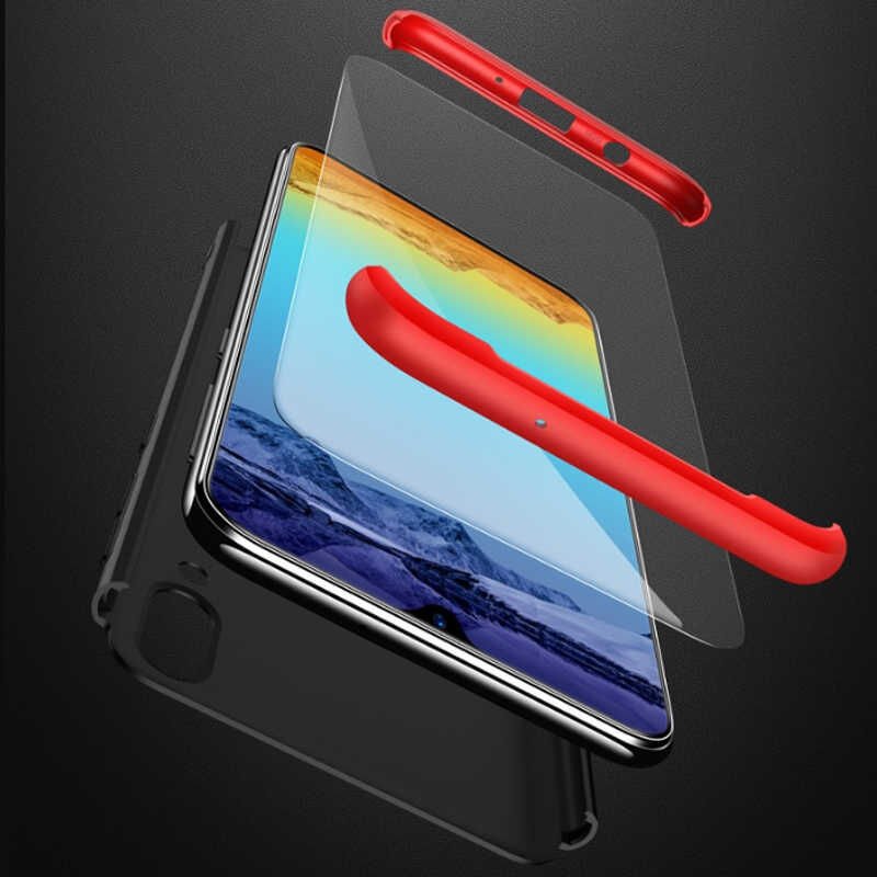 Samsung Galaxy M10 Kılıf 360 Tam Koruma Ön Ve Arka Sert Mika Kapak Orjinal Ays Gkk Kapak Gold