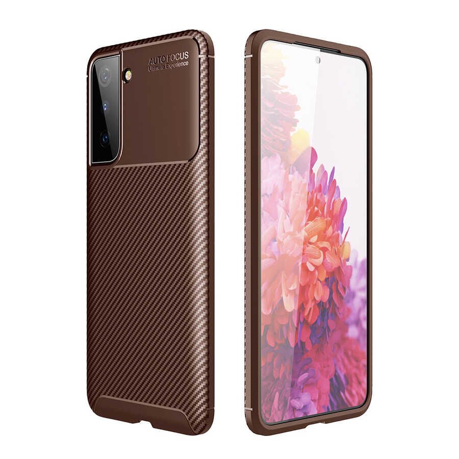 Galaxy S21 Plus Kılıf HEPTEKİLETİŞİM Negro Silikon Kapak