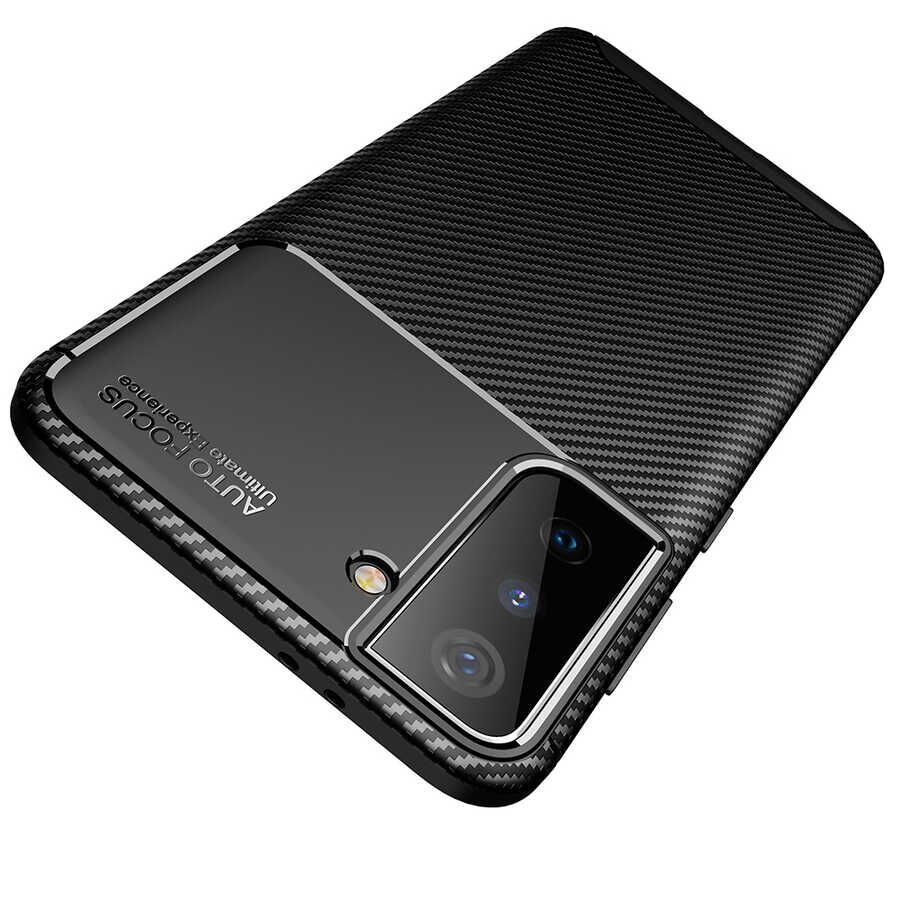 Galaxy S21 Plus Kılıf HEPTEKİLETİŞİM Negro Silikon Kapak