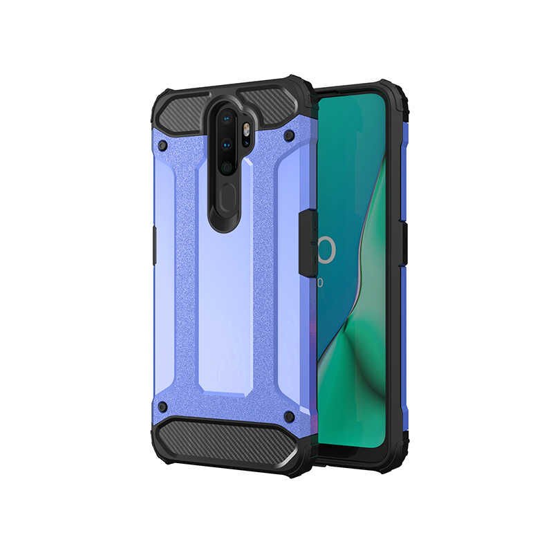 Oppo A9 2020 Kılıf HEPTEKİLETİŞİM Crash Silikon Kapak